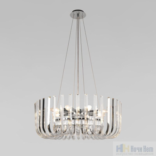 Люстра LOFT IT Dakota 10300/600 Nickel, раздел каталога Люстры с плафонами интернет-магазина Ночи Нет