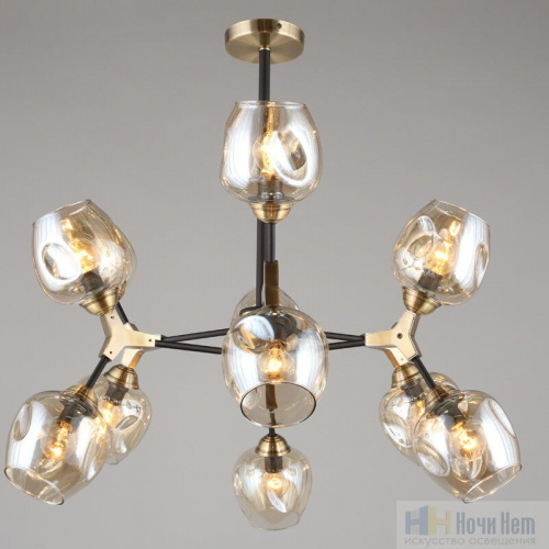 Люстра Omnilux Pozzallo OML-93407-12, раздел каталога Люстры с плафонами интернет-магазина Ночи Нет