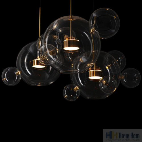 Светильник подвесной Loft IT Bolle 2027-D3, раздел каталога Подвесы 2-3 лампы интернет-магазина Ночи Нет