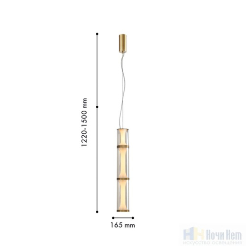 Светильник подвесной Favourite Bones 4244-3P, раздел каталога Подвесы 2-3 лампы интернет-магазина Ночи Нет