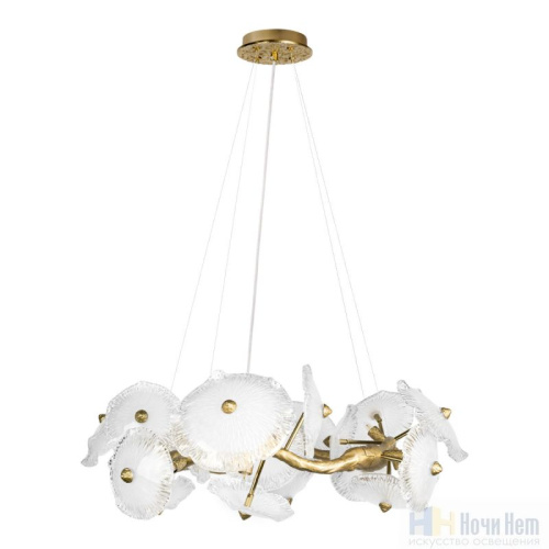 Люстра LOFT IT Bloom 10352/850 AB, раздел каталога Люстры с плафонами интернет-магазина Ночи Нет