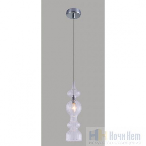 Светильник подвесной Crystal Lux Iris SP1 A transparent, раздел каталога Подвесы 1 лампа интернет-магазина Ночи Нет