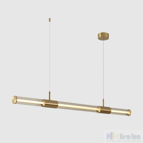 Люстра Crystal Lux LINEUP SP24W LED BRASS 3760/224, раздел каталога Светодиодные люстры интернет-магазина Ночи Нет