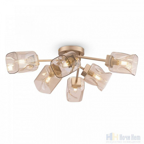 Люстра Freya Isabella FR5095CL-06G, раздел каталога Люстры с плафонами интернет-магазина Ночи Нет