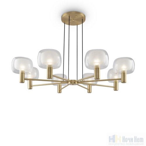 Люстра Maytoni Vision MOD411PL-08G, раздел каталога Люстры с плафонами интернет-магазина Ночи Нет