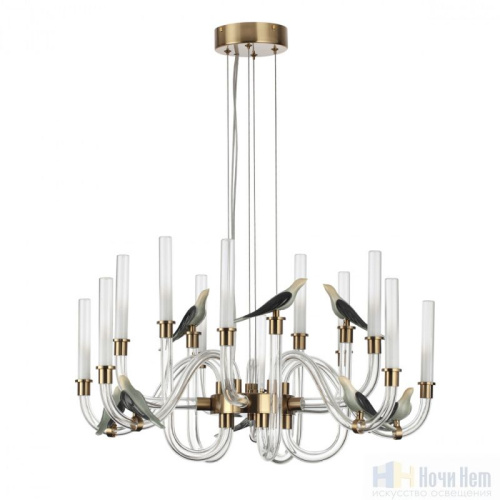Люстра Odeon Light Lark 5431/30L, раздел каталога Стеклянные люстры интернет-магазина Ночи Нет