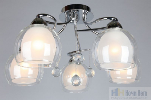 Люстра Omnilux Maluventu OML-54707-05, раздел каталога Люстры с плафонами интернет-магазина Ночи Нет