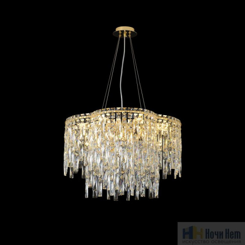 Люстра Crystal Lux ABRIL SP12 GOLD 0021/312, раздел каталога Хрустальные люстры интернет-магазина Ночи Нет