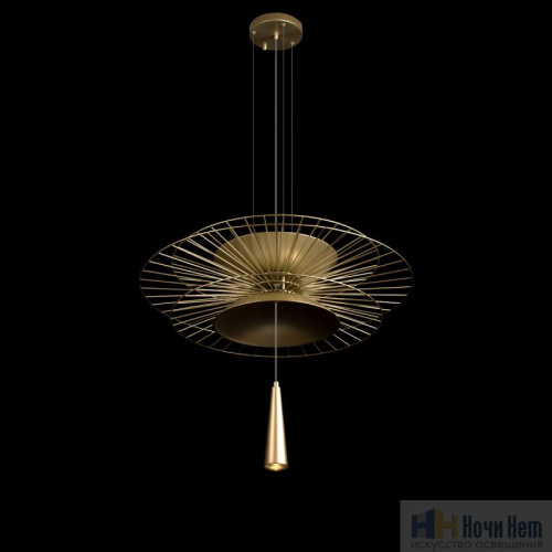 Светильник подвесной LOFT IT Star 10141B/600 Gold, раздел каталога Подвесы 1 лампа интернет-магазина Ночи Нет