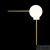 Бра Loft IT Meridian 10132/A Gold, раздел каталога Бра с плафоном интернет-магазина Ночи Нет