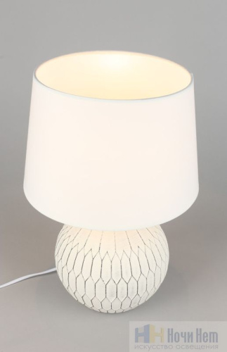 Лампа настольная Omnilux Ribolla OML-16604-01, раздел каталога Настольные лампы с абажуром интернет-магазина Ночи Нет