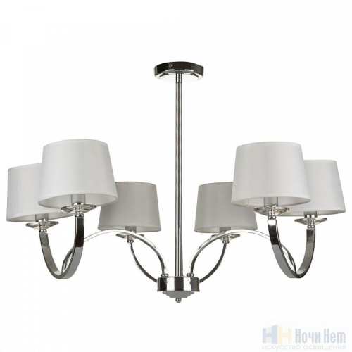 Люстра Freya Tina FR5034PL-06CH, раздел каталога Люстры с абажурами интернет-магазина Ночи Нет