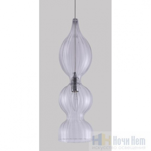Светильник подвесной Crystal Lux Iris SP1 B transparent, раздел каталога Подвесы 1 лампа интернет-магазина Ночи Нет