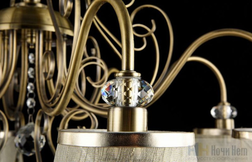 Люстра Freya Driana FR2405-PL-08-BZ, раздел каталога Люстры с абажурами интернет-магазина Ночи Нет