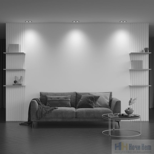 Встраиваемый светильник Maytoni Zoom DL033-2-02B, раздел каталога Точечные светильники для ванной интернет-магазина Ночи Нет