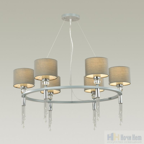 Люстра Lumion Santiago 4515/6, раздел каталога Люстры с абажурами интернет-магазина Ночи Нет
