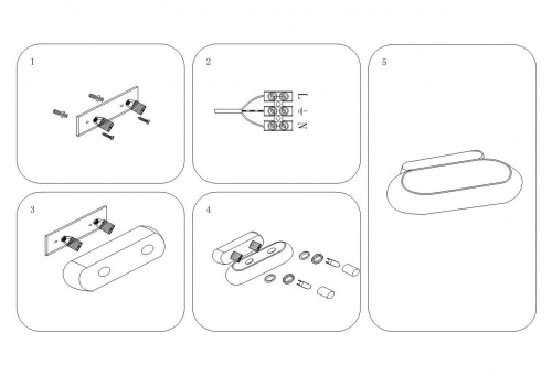 Бра Lightstar Muro 808647, раздел каталога Бра с плафоном интернет-магазина Ночи Нет
