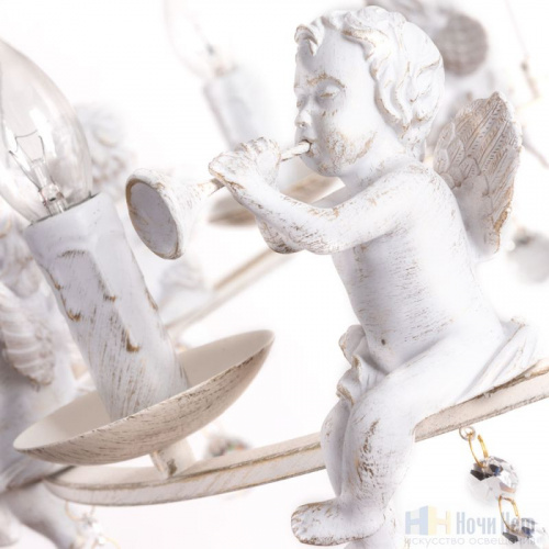 Люстра Arte Lamp Amur A1133SP-8WG, раздел каталога Кованые люстры интернет-магазина Ночи Нет