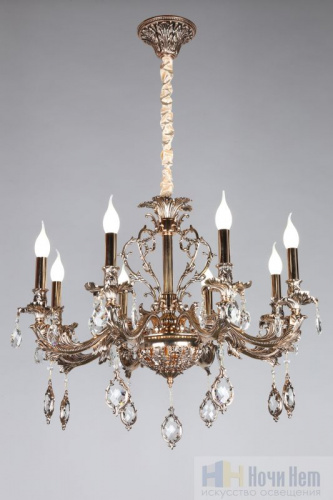 Люстра подвесная Omnilux Nureci OML-74903-08, раздел каталога Хрустальные люстры интернет-магазина Ночи Нет