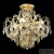 Люстра Crystal Lux ESMIRALDA PL4 GOLD 0523/104, раздел каталога Хрустальные люстры интернет-магазина Ночи Нет