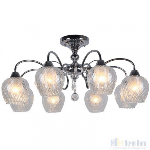 Люстра Omnilux Telti OML-53607-08, раздел каталога Люстры с плафонами интернет-магазина Ночи Нет