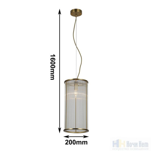 Светильник подвесной Favourite Wonderland 2907-1P, раздел каталога Подвесы 1 лампа интернет-магазина Ночи Нет