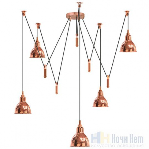 Люстра Lightstar Acrobata 761053, раздел каталога Люстры с плафонами интернет-магазина Ночи Нет