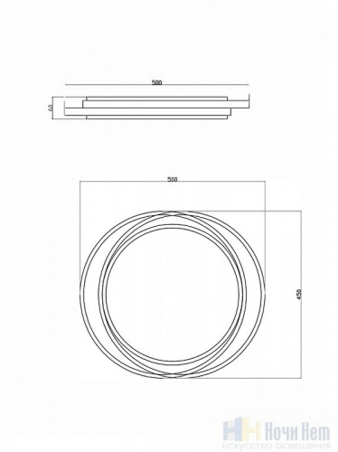 Люстра Freya Lisoa FR10031CL-L98B, раздел каталога Люстры с пультом управления интернет-магазина Ночи Нет