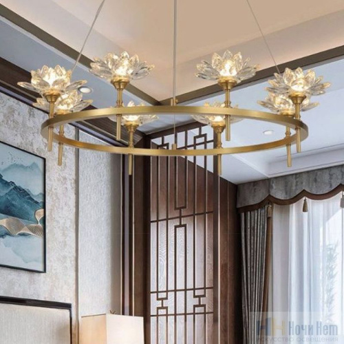 Люстра ImperiumLoft Lotos 140837-26, раздел каталога Люстры с плафонами интернет-магазина Ночи Нет