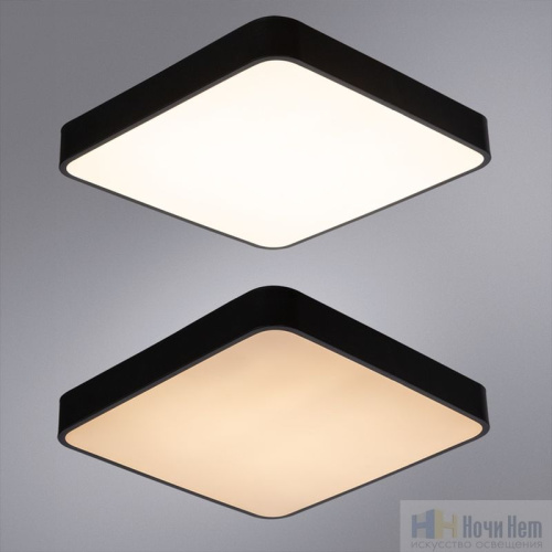 Светильник потолочный Arte Lamp Scena A2663PL-1BK, раздел каталога Прямоугольные светильники интернет-магазина Ночи Нет