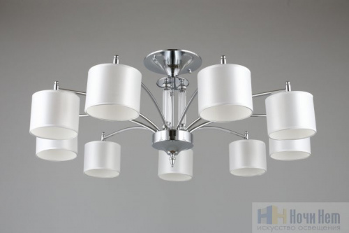 Люстра Omnilux Alghero OML-64707-09, раздел каталога Люстры с абажурами интернет-магазина Ночи Нет