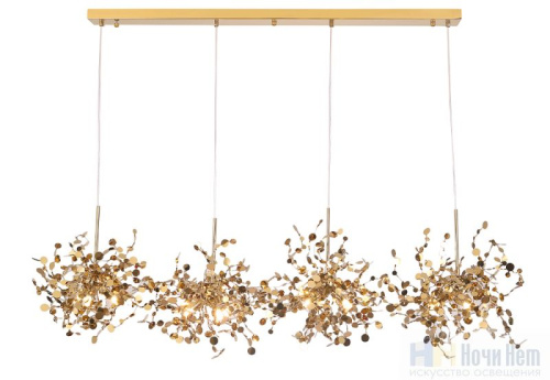 Люстра Crystal Lux GARDEN SP3х4 L1600 GOLD 1860/212, раздел каталога Кованые люстры интернет-магазина Ночи Нет