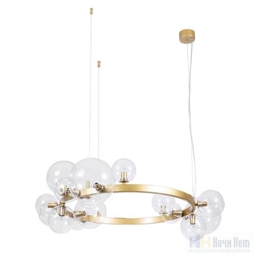 Люстра Arte Lamp Vincent A7790SP-15GO, раздел каталога Люстры с плафонами интернет-магазина Ночи Нет