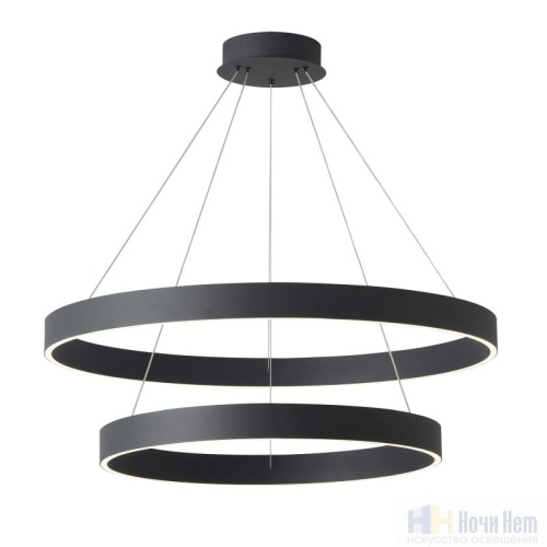 Люстра Crystal Lux TRON SP123W LED BLACK 4040/302, раздел каталога Светодиодные люстры интернет-магазина Ночи Нет
