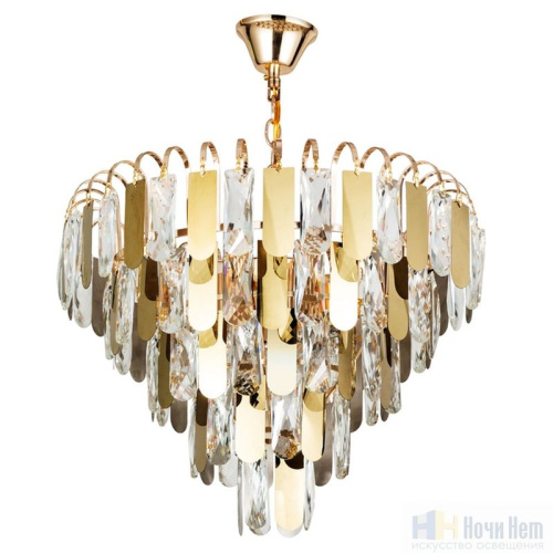 Люстра Arte Lamp Vivien A2719SP-6GO, раздел каталога Хрустальные люстры интернет-магазина Ночи Нет