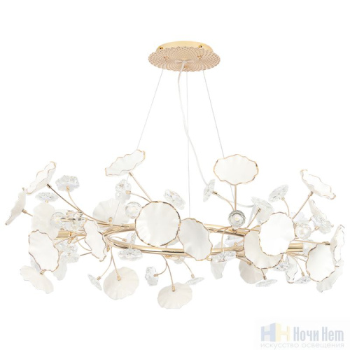 Люстра Crystal Lux MARGO SP9R 2370/309R, раздел каталога Стеклянные люстры интернет-магазина Ночи Нет