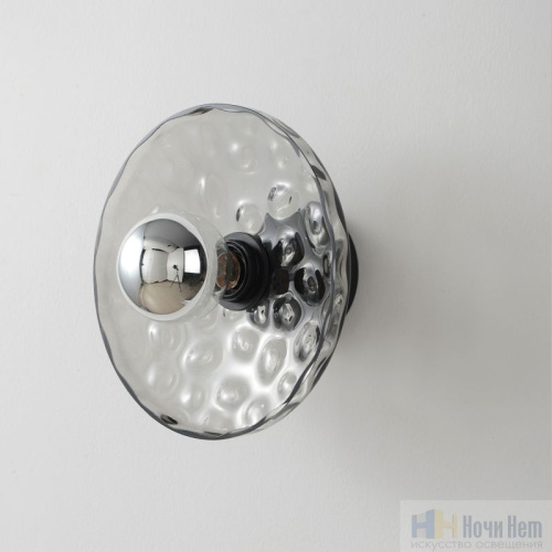 Бра Crystal Lux PEARL AP1 SMOKE 3830/401, раздел каталога Бра с плафоном интернет-магазина Ночи Нет