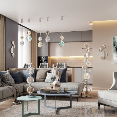 Светильник подвесной Odeon Light Caramella 5416/13LC, раздел каталога Подвесы 1 лампа интернет-магазина Ночи Нет