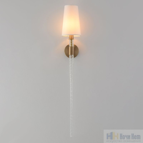 Бра Crystal Lux LUMINOUS AP1 BRASS 3901/401, раздел каталога Бра с абажуром интернет-магазина Ночи Нет