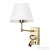Бра Arte Lamp Elba A2581AP-2AB, количество ламп - 1, площадь освещения - кв.м Бра Arte Lamp Elba A2581AP-2AB, раздел каталога Бра с абажуром интернет-магазина Ночи Нет