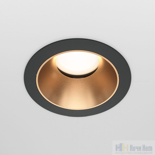 Встраиваемый светильник Maytoni Share DL051-U-1BMG, раздел каталога Точечные светильники металл интернет-магазина Ночи Нет