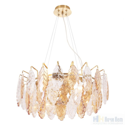 Люстра Crystal Lux TREVI SP6 BRASS 3220/306, раздел каталога Хрустальные люстры интернет-магазина Ночи Нет