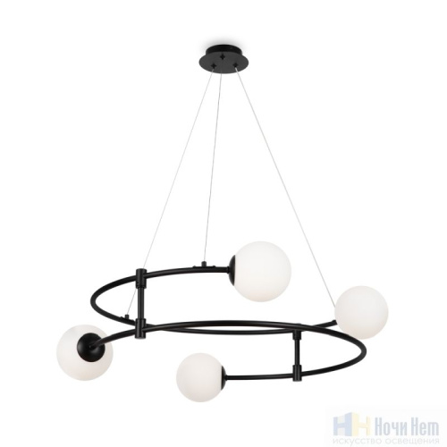 Люстра Maytoni Balance MOD317PL-04B, раздел каталога Люстры с плафонами интернет-магазина Ночи Нет