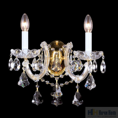 Бра Crystal Lux DIVA AP2 1590/402, раздел каталога Хрустальные бра интернет-магазина Ночи Нет