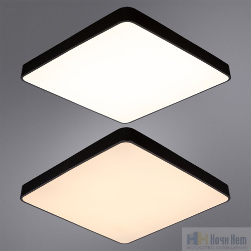 Светильник потолочный Arte Lamp Scena A2669PL-1BK, раздел каталога Прямоугольные светильники интернет-магазина Ночи Нет