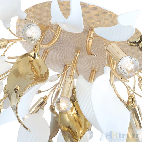 Люстра Crystal Lux STEFANIA PL9 3070/109, раздел каталога Кованые люстры интернет-магазина Ночи Нет