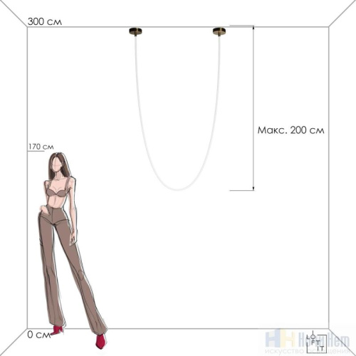 Светильник подвесной Loft IT Lori 10230/4000, раздел каталога Подвесы 1 лампа интернет-магазина Ночи Нет