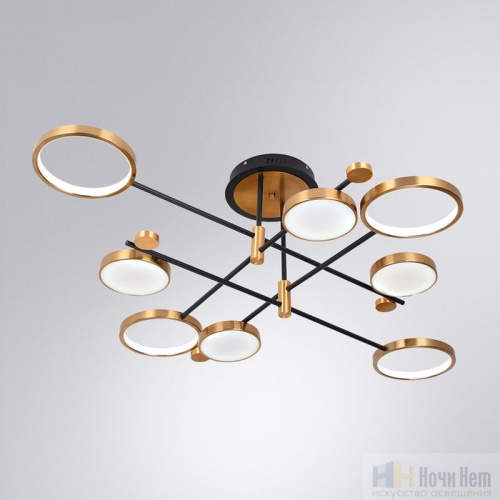 Люстра Arte Lamp Holly A1364PL-8PB, раздел каталога Люстры с пультом управления интернет-магазина Ночи Нет