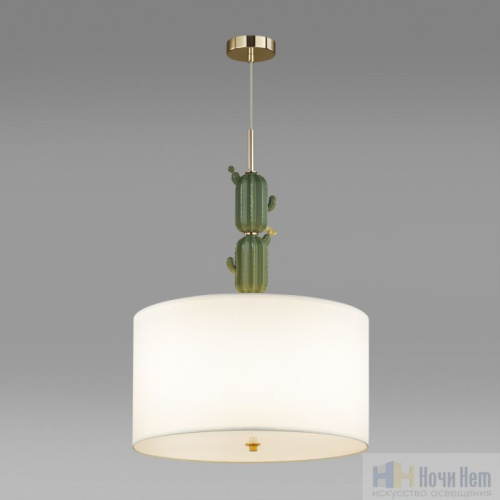 Люстра Odeon Light Cactus 5425/3, раздел каталога Люстры с абажурами интернет-магазина Ночи Нет