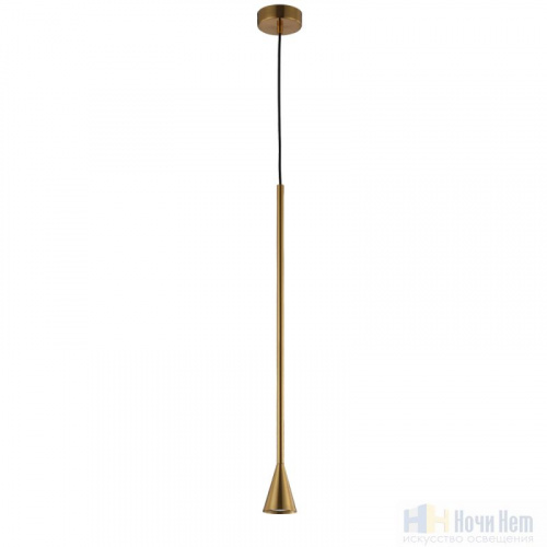 Подвес Crystal Lux ENERO ENERO SP1 BRASS, раздел каталога Подвесы 1 лампа интернет-магазина Ночи Нет